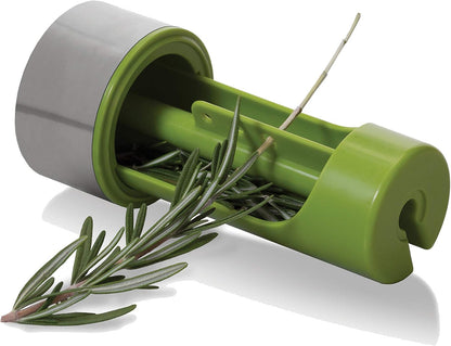 Herb Grinder and Leaf Stripper Seasoning Herb Mill (Stainless Steel)