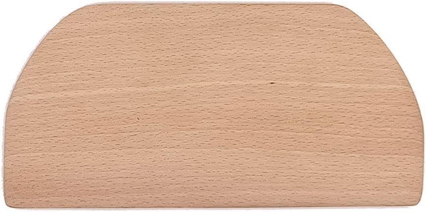 Wooden Pastry Bench Scraper Chopper Cake Cutter Multipurpose Kitchen Gadget for Cooking Baking Bread and Pizza Dough