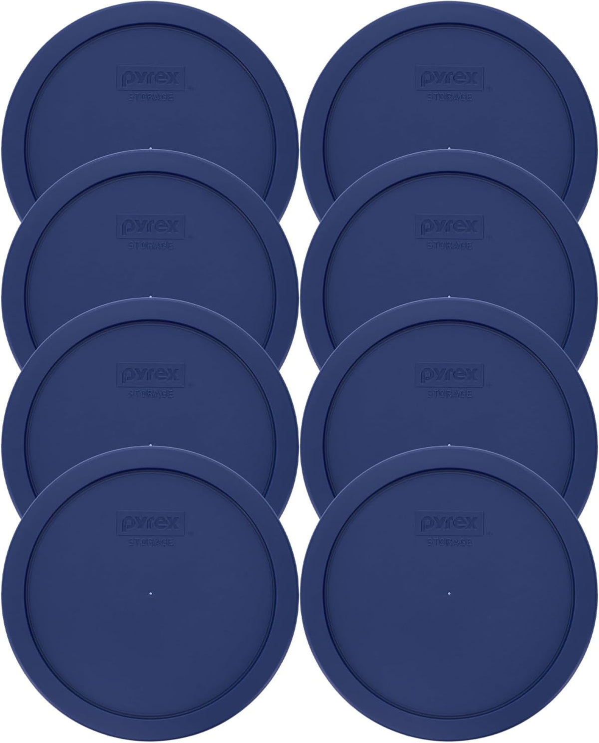 7402-PC (6/7-Cup) Blue Food Storage Lid (8-Pack) - Made in USA