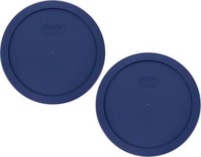 7402-PC (6/7-Cup) Blue Food Storage Lid (8-Pack) - Made in USA