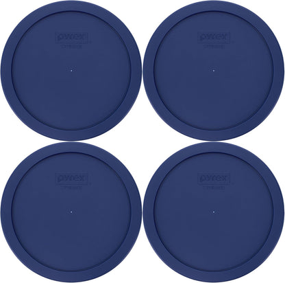 7402-PC (6/7-Cup) Blue Food Storage Lid (8-Pack) - Made in USA