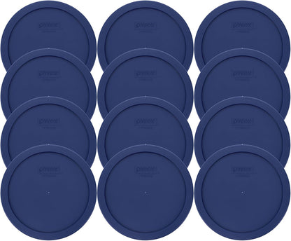 7402-PC (6/7-Cup) Blue Food Storage Lid (8-Pack) - Made in USA