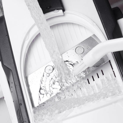 All-in-1 Safe Mandoline Slicer for Kitchen, Food Chopper with Container