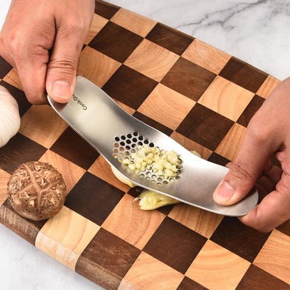 304 Stainless Steel Garlic Press Rocker Set
