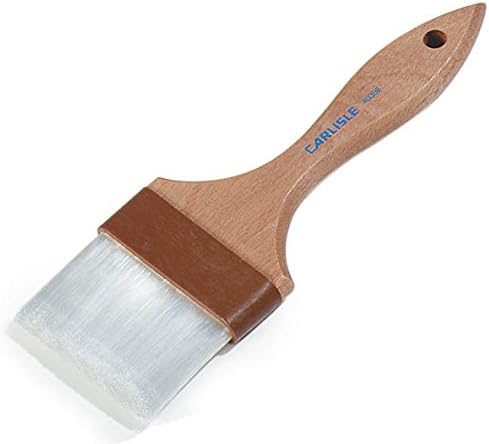 SPARTA 4039800 Nylon Wide Brush, Flat With Nylon Bristles, 3 Inches, Tan
