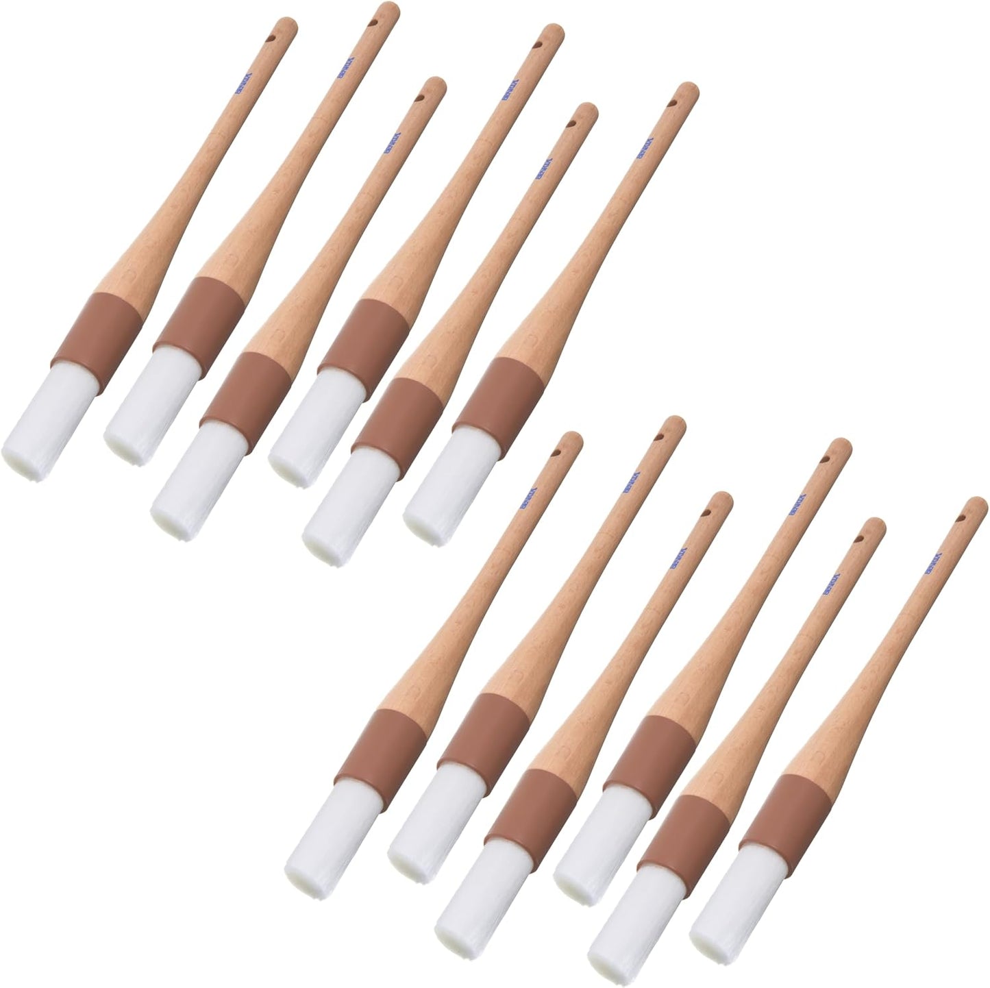 SPARTA 4039800 Nylon Wide Brush, Flat With Nylon Bristles, 3 Inches, Tan