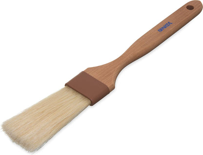SPARTA 4039800 Nylon Wide Brush, Flat With Nylon Bristles, 3 Inches, Tan