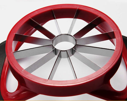 12 Blade Apple Slicer Corer Cutter, Red