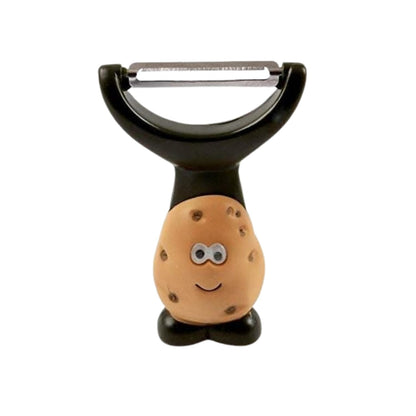 Joie Mr Potato Y-Shaped Peeler, Cute Kitchen Gadget for Vegetables and Fruit, Create Long Wide Veggie Pasta Strands, Stainless Steel Blade