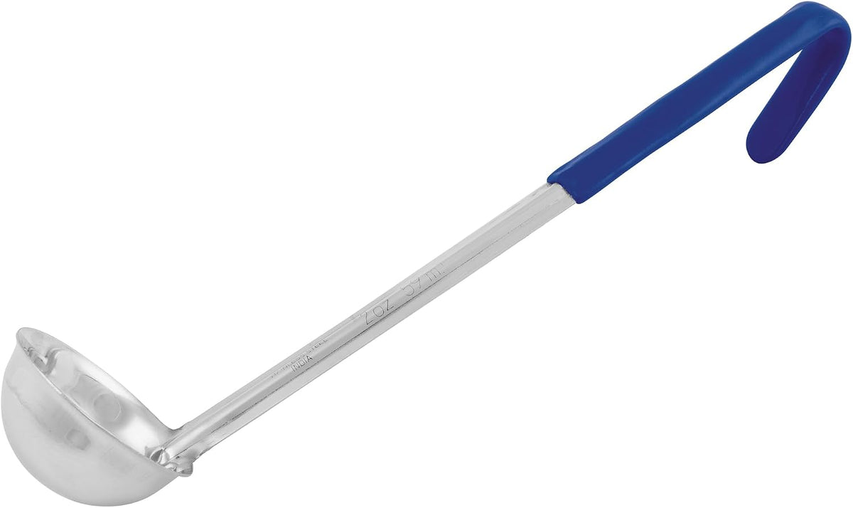1 oz Red Stainless Steel Ladle