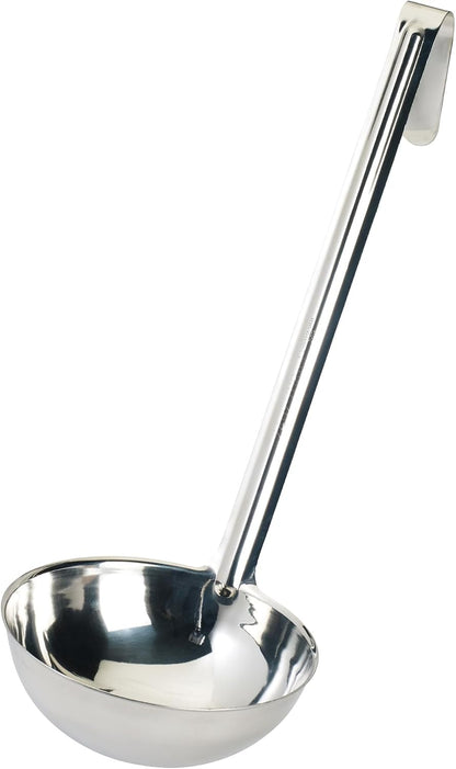 1 oz Red Stainless Steel Ladle