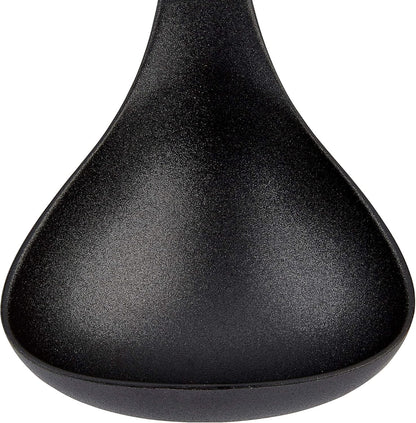 Touch Ladle Nylon Heat-Safe Serving and Cooking Spoon, Black