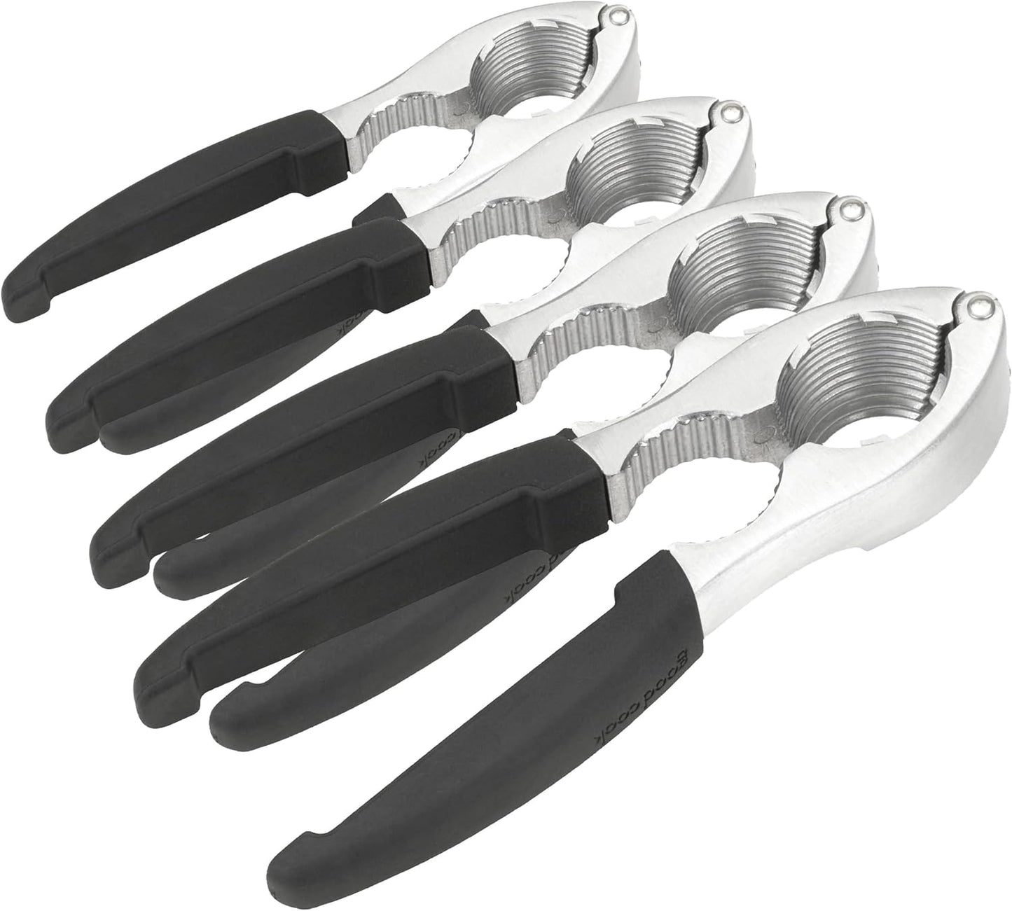 Touch Ladle Nylon Heat-Safe Serving and Cooking Spoon, Black