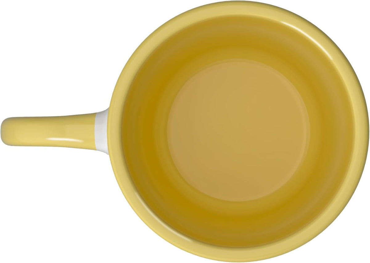 Pretzels Lover Design Pastry Blend It Like Pretzel Ceramic Mug, Yellow/White, 11oz