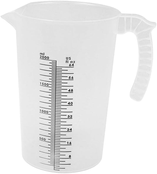 Multi-Purpose Measuring Pitcher - 64oz., Translucent