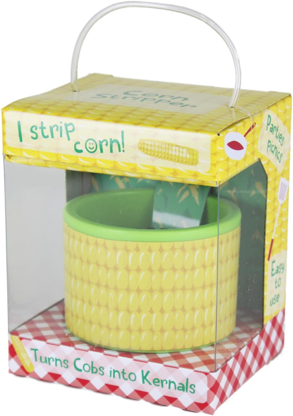 Corn Stripper | Stainless Steel Blades | Yellow