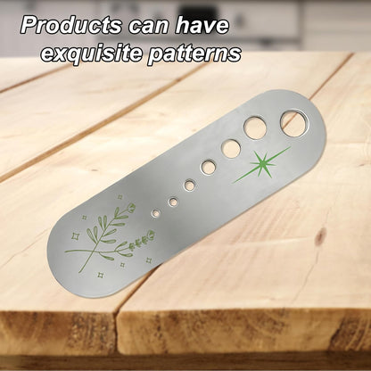 Wooden Vegetable Leaf Separator, Includes Cleaning Brush Pottery Herb Stripper Tool Supplies, Fun Kitchen Gadgets, Exquisite Herb Stripper Bowl Gifts for The Kitchen
