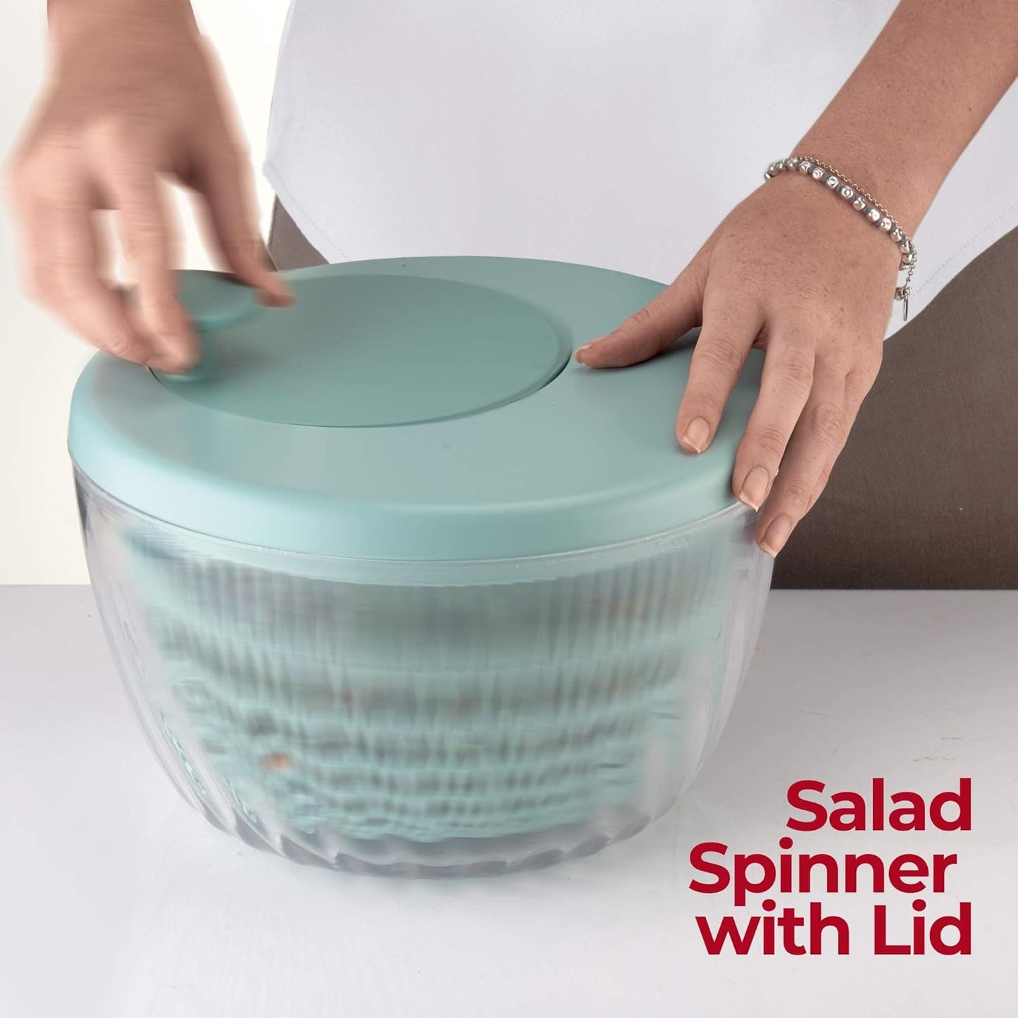 Salad Spinner, Acid Yellow, One Size