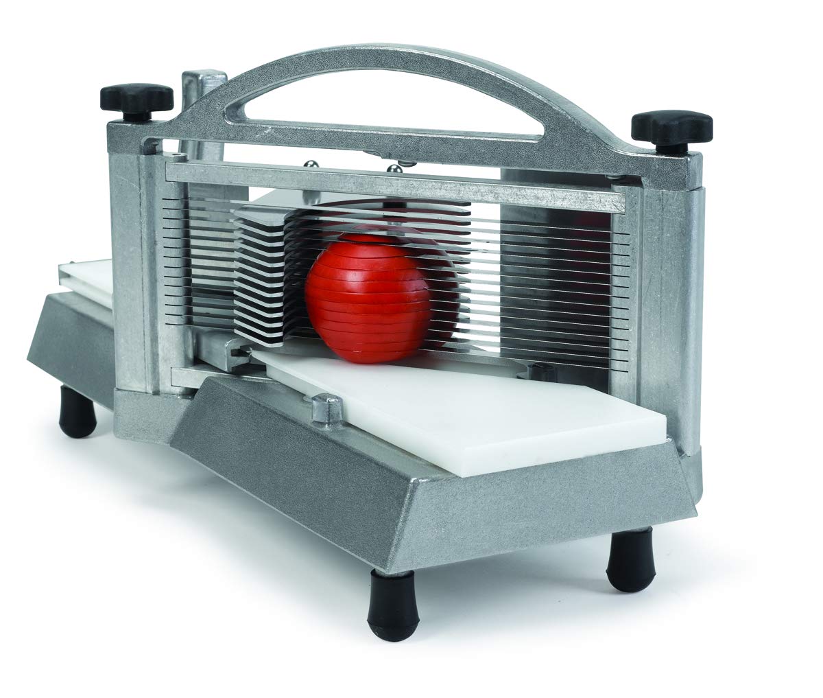 (55600-2) 1/4" Easy Tomato Slicer, Silver