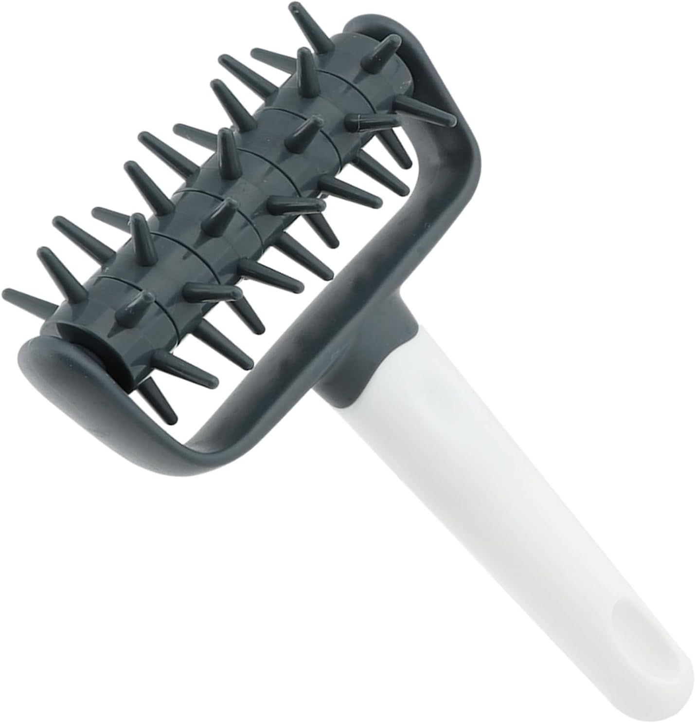 Pizza Dough Docker, Plastic Pizza Roller Spikes Prevents Air Bubbles and Creates a Uniform Crust for Cooking, Pastry Dough Roller for Crackers, Homemade Bread, Cookies