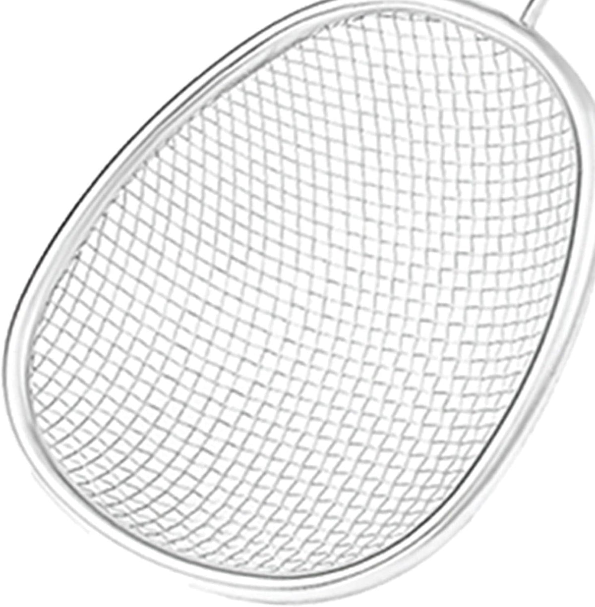 Coarse/Fine Mesh Strainers for Kitchen Stainless Steel Mesh Noodle Strainer Anti Rust Accessories Simple to Clean Stainless Steel Mesh, Coarse Mesh