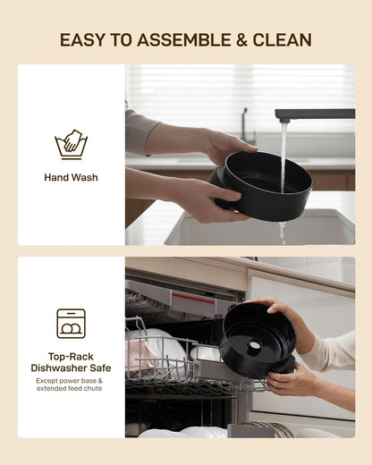 5-in-1 Electric Cheese Grater and Vegetable Slicer for Block Cheese