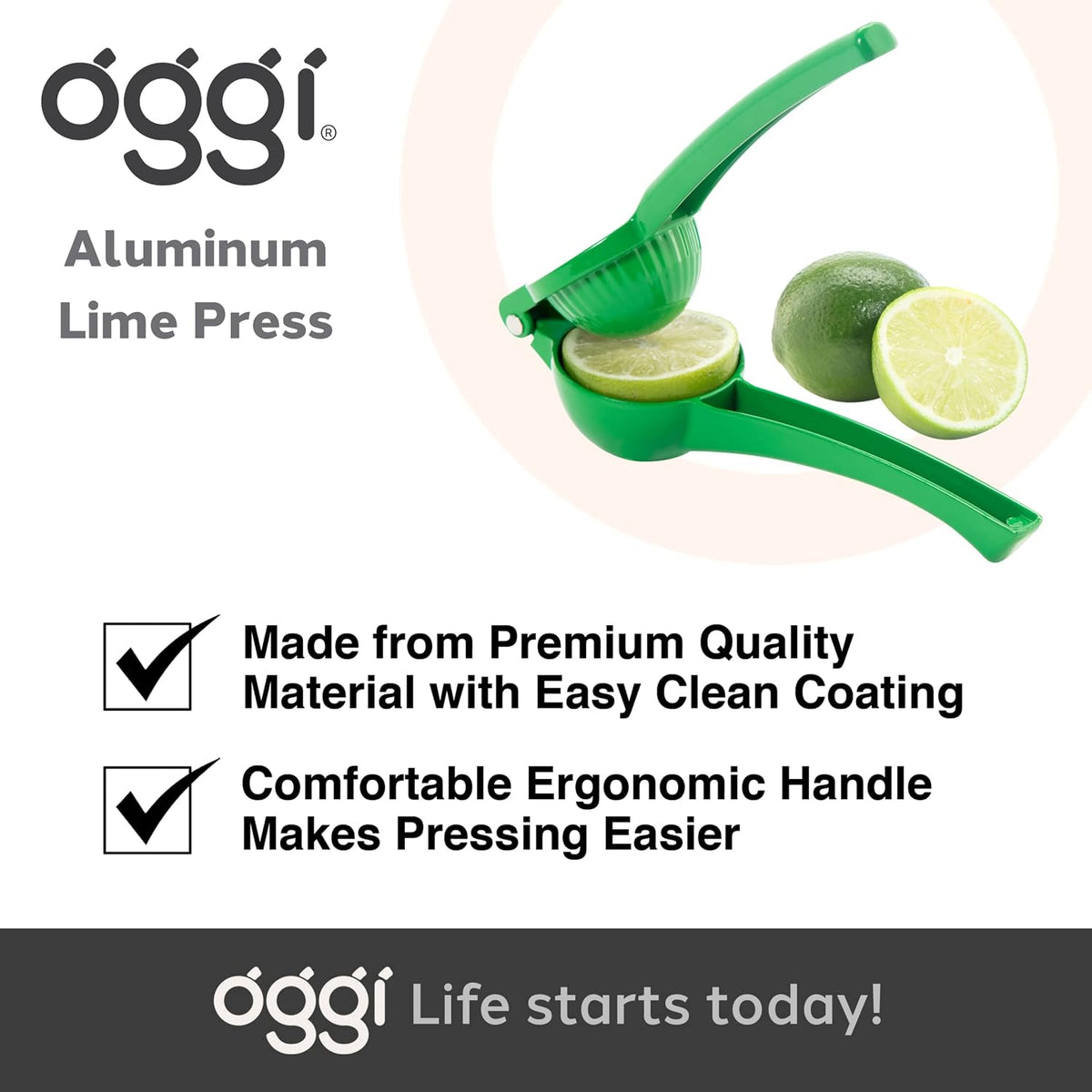 Combo Citrus Press- Aluminum Manual Citrus Juicer w/Non-Stick Coating, Ideal Hand Juicer, this Citrus Squeezer is a Great Addition to Your Kitchen Accessories, Yellow