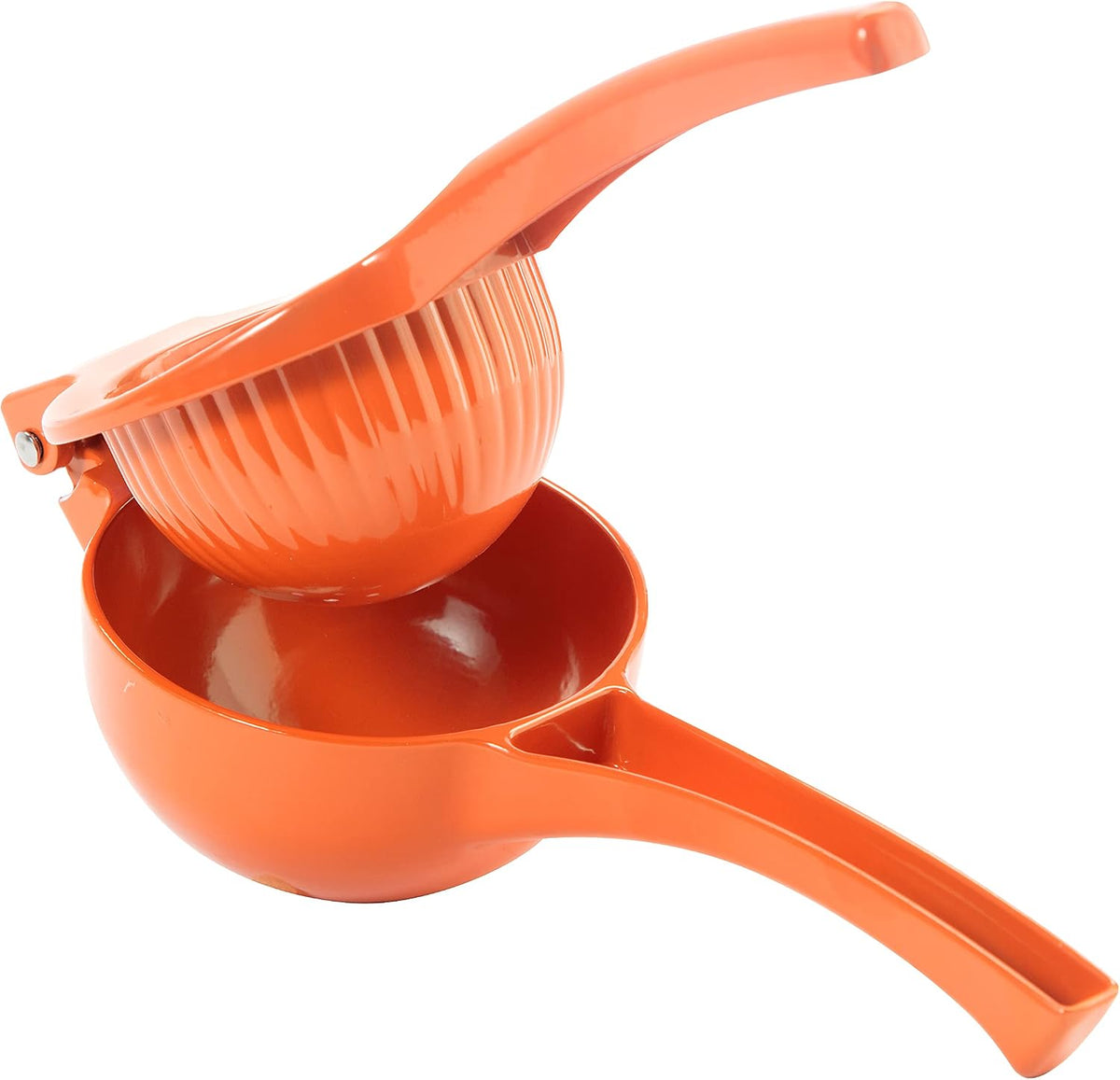 Combo Citrus Press- Aluminum Manual Citrus Juicer w/Non-Stick Coating, Ideal Hand Juicer, this Citrus Squeezer is a Great Addition to Your Kitchen Accessories, Yellow