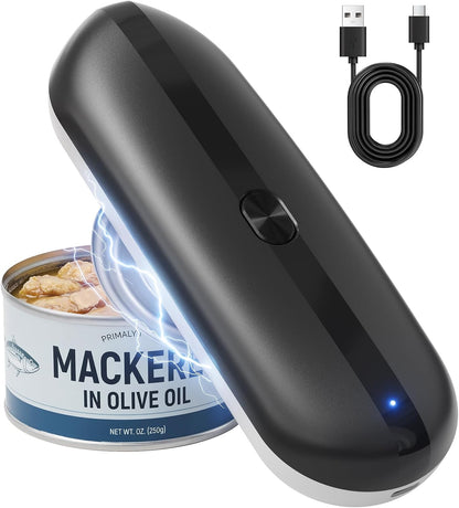 Electric Can Opener, Rechargeable Automatic Smooth Edge,One-Touch Auto Stop