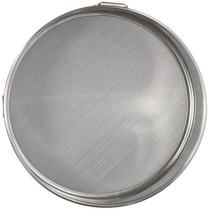 Flour Sifter, Stainless Steel Fine Mesh Strainers Flour Sieve, 60 Mesh Round Sifter Cocoa Powder Cake Powder for Baking Cake Bread