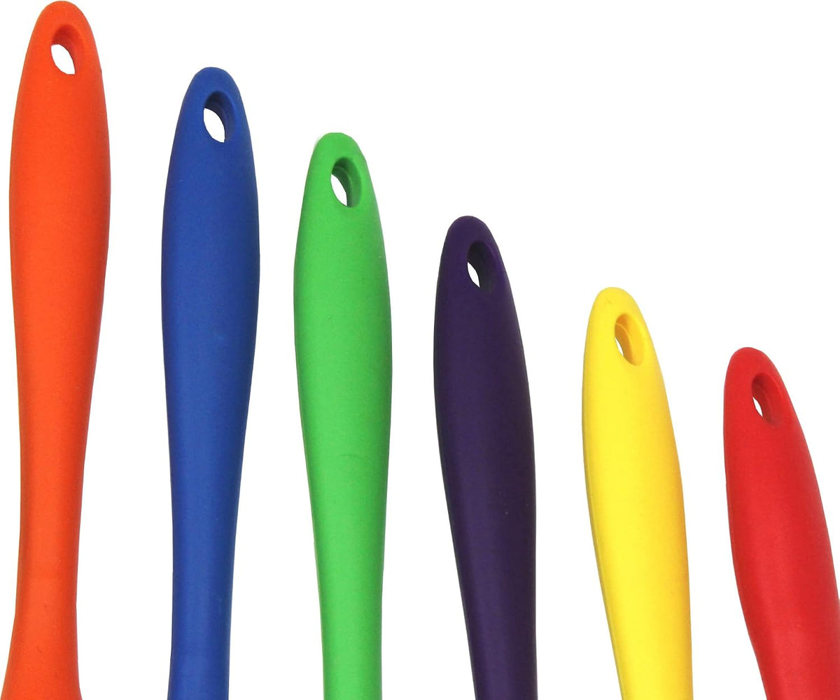 Premium Silicone Cooking Ladle, 11.25 inch, Red