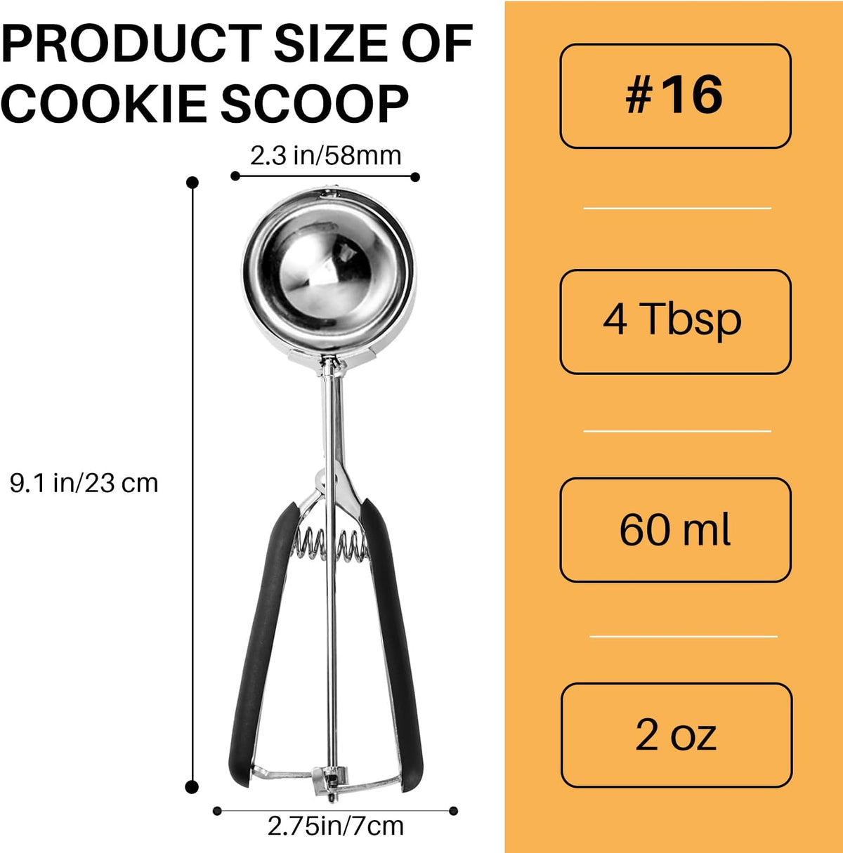 Mini Cookie Scoop, Extra Small 1/3 Tbsp Scoop,1 Tsp Cookie Dough Scoop, Melon Baller Scoops, Mini Ice Cream Scoop, Comfortable Grip, Non-Slip, For Making Cookie Melon Ball Ice Cream