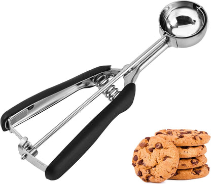 Mini Cookie Scoop, Extra Small 1/3 Tbsp Scoop,1 Tsp Cookie Dough Scoop, Melon Baller Scoops, Mini Ice Cream Scoop, Comfortable Grip, Non-Slip, For Making Cookie Melon Ball Ice Cream