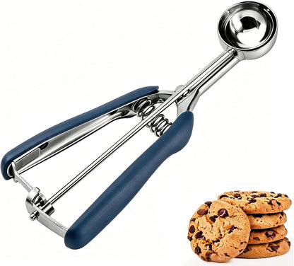 Mini Cookie Scoop, Extra Small 1/3 Tbsp Scoop,1 Tsp Cookie Dough Scoop, Melon Baller Scoops, Mini Ice Cream Scoop, Comfortable Grip, Non-Slip, For Making Cookie Melon Ball Ice Cream