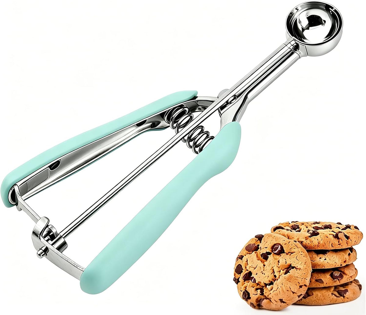 Mini Cookie Scoop, Extra Small 1/3 Tbsp Scoop,1 Tsp Cookie Dough Scoop, Melon Baller Scoops, Mini Ice Cream Scoop, Comfortable Grip, Non-Slip, For Making Cookie Melon Ball Ice Cream