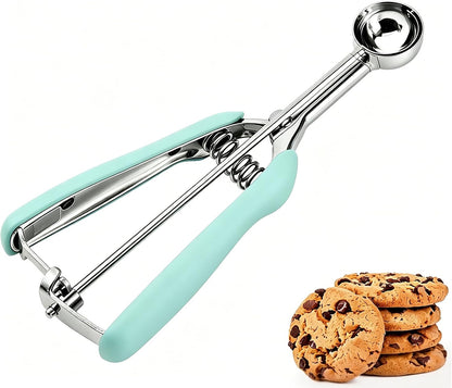 Mini Cookie Scoop, Extra Small 1/3 Tbsp Scoop,1 Tsp Cookie Dough Scoop, Melon Baller Scoops, Mini Ice Cream Scoop, Comfortable Grip, Non-Slip, For Making Cookie Melon Ball Ice Cream