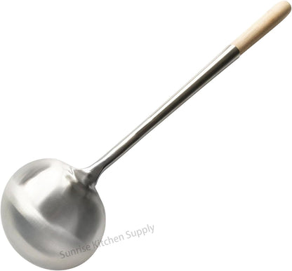 Kitchen Supply Commercial Grade Wok Ladle 18" (#2)