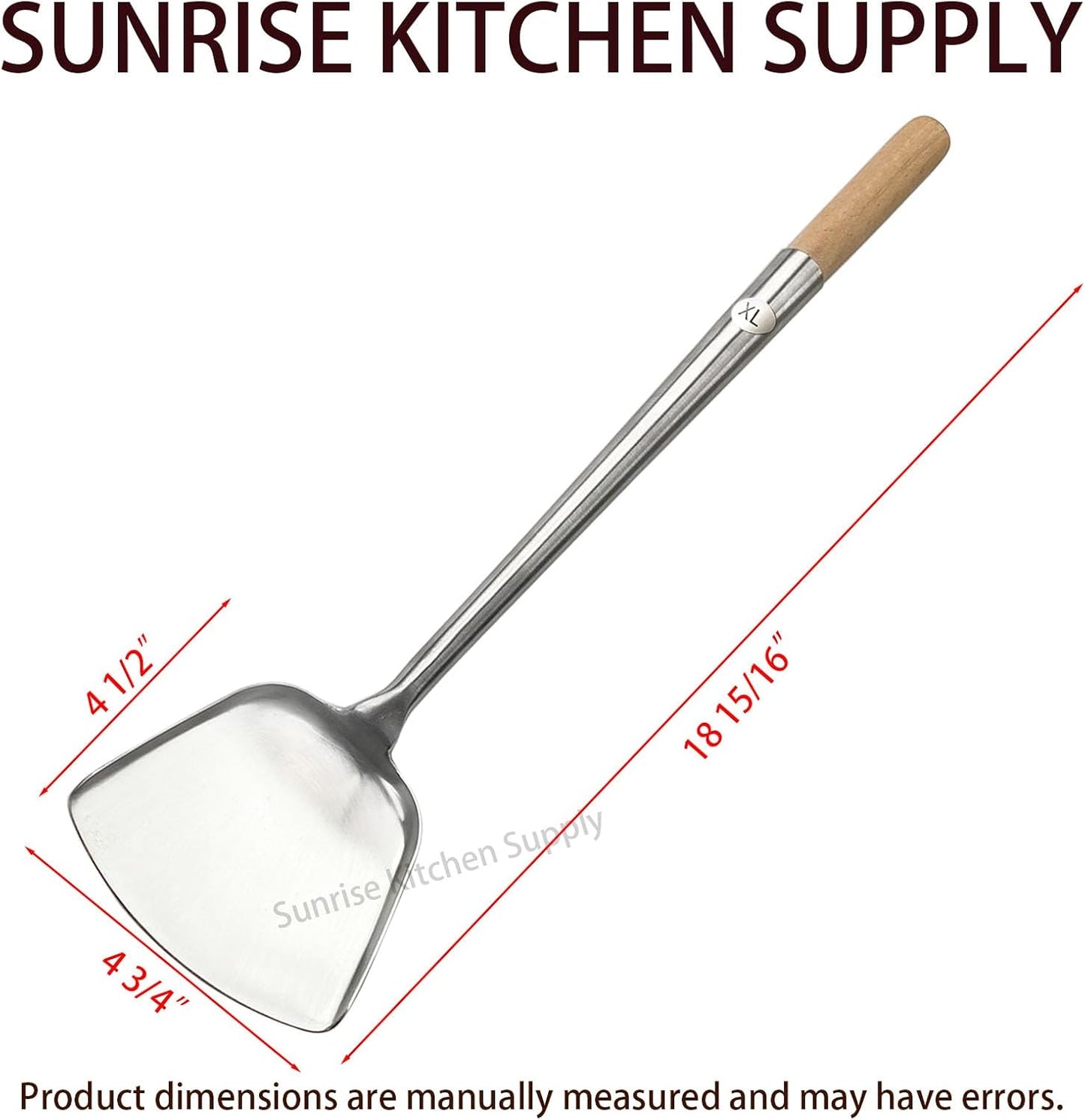 Kitchen Supply Commercial Grade Wok Ladle 18" (#2)