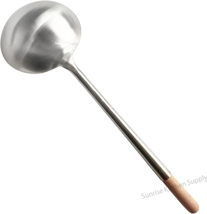 Kitchen Supply Commercial Grade Wok Ladle 18" (#2)