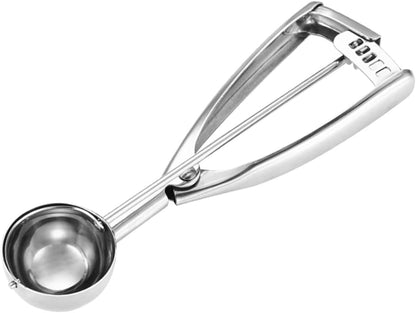 Small Cookie Scoop 1 Tablespoon, Size #60 Cookie Dough Scoop, 1 Tbsp Cookie Scoops for Baking, Selected 18/8 Stainless Steel, for Making Cookies, Melon Ball, Ice Cream