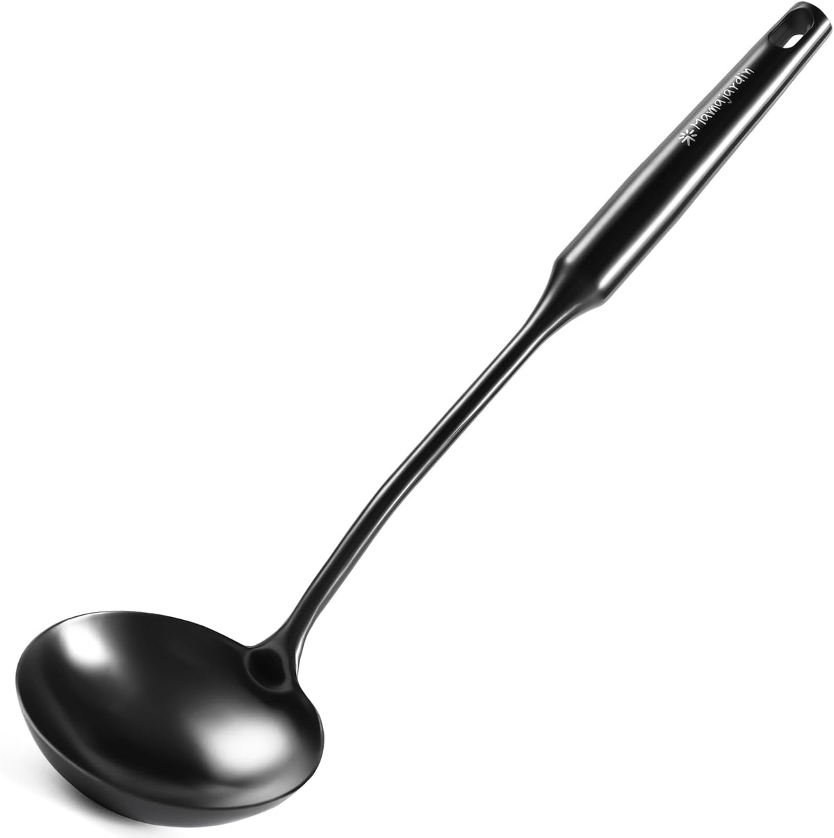 Stainless Steel Soup Ladle - 13.8" Durable Metal Ladel，Perfect Gifts | Large Ladle [Integral Forming, Heat Resistance] for Serving or Cooking, Stirring, Wok & Soup, Heavy Duty Kitchen Utensils