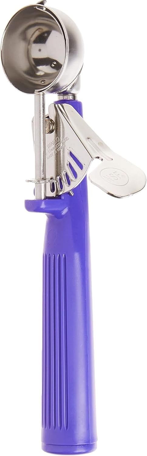Ice Cream Disher, Size 40, One-piece Hdl, Purple
