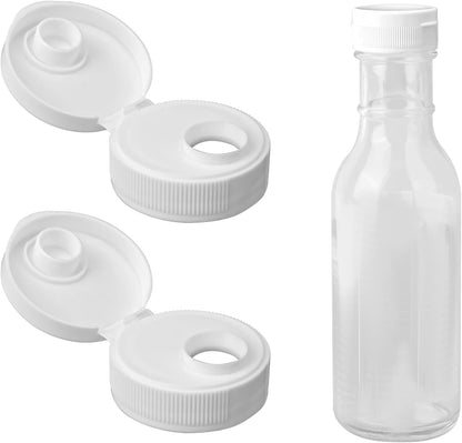 Replacement Lid for Norpro Salad Dressing Bottle(No bottle) | Plastic Salad Cruet Cap Cover Tight Fit Leakproof Replace Top Lid Accessories for Norpro 809 Salad Maker 11oz, BPA-Free