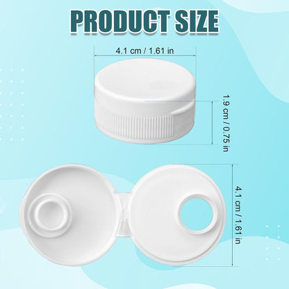 Replacement Lid for Norpro Salad Dressing Bottle(No bottle) | Plastic Salad Cruet Cap Cover Tight Fit Leakproof Replace Top Lid Accessories for Norpro 809 Salad Maker 11oz, BPA-Free