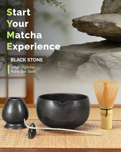 Matcha Whisk Set, 7-Piece Kit with Spouted Ceramic Bowl