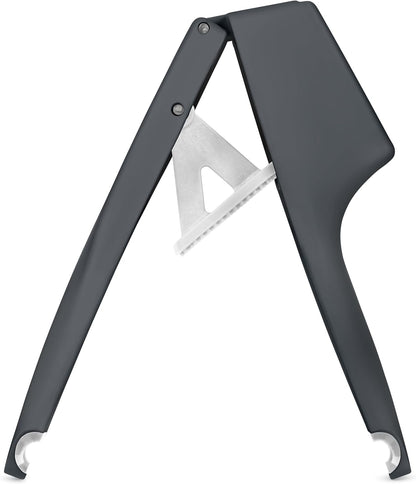 Garlic Press – Ergonomic Garlic Crusher with Large Chamber for Multiple Cloves – Easy to Use Ginger Mincer – Powerful Stainless Steel Crushing Action – Dishwasher Safe, 2-Year Guarantee