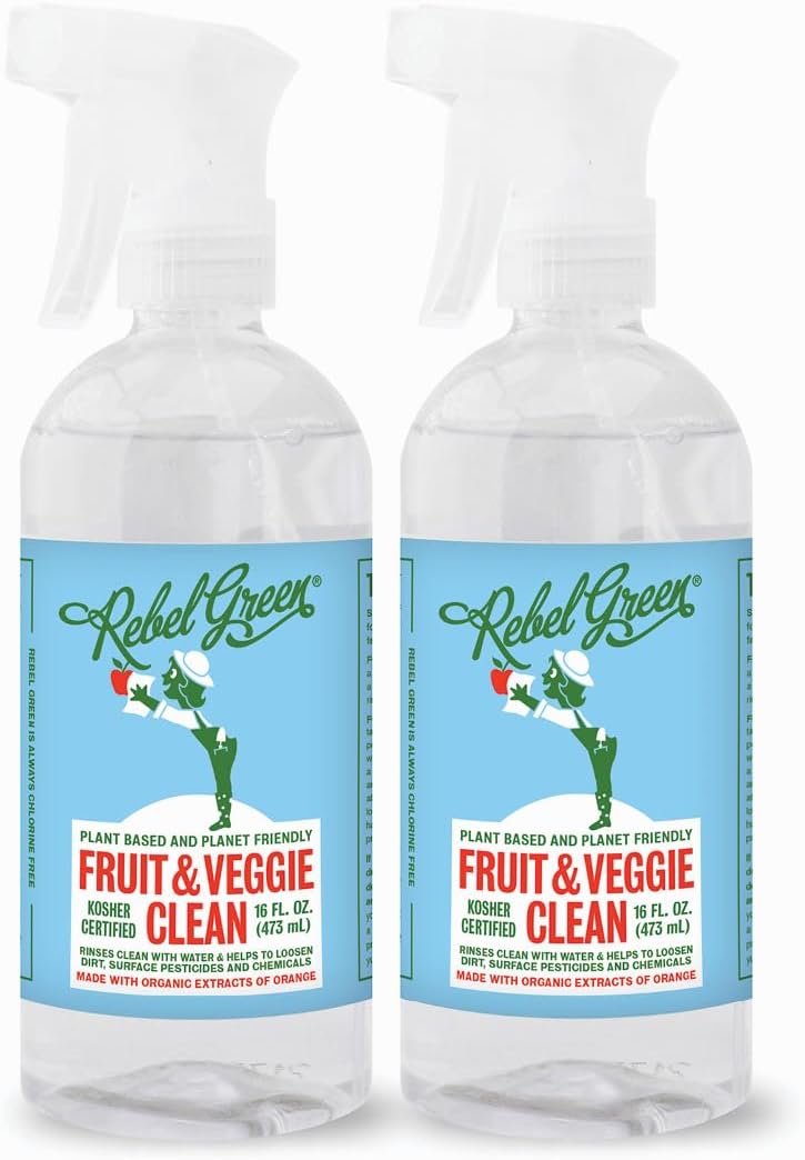 Fruit & Veggie Clean, Plant-Derived Produce Cleaner