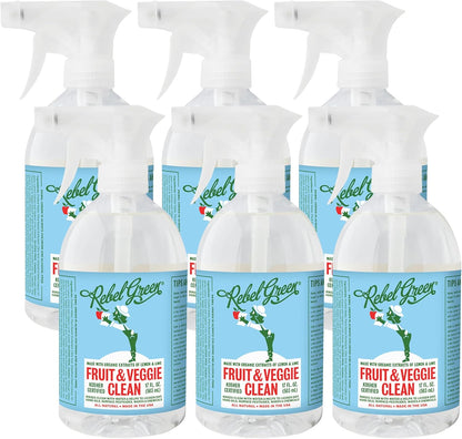 Fruit & Veggie Clean, Plant-Derived Produce Cleaner