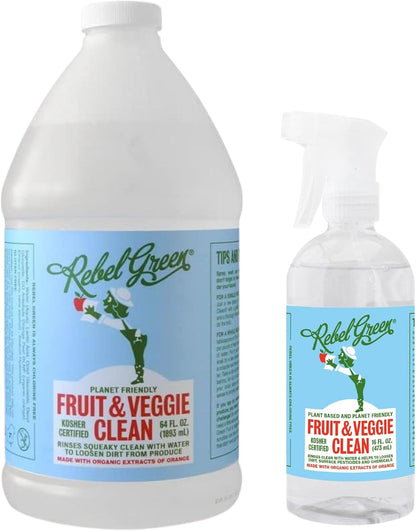 Fruit & Veggie Clean, Plant-Derived Produce Cleaner
