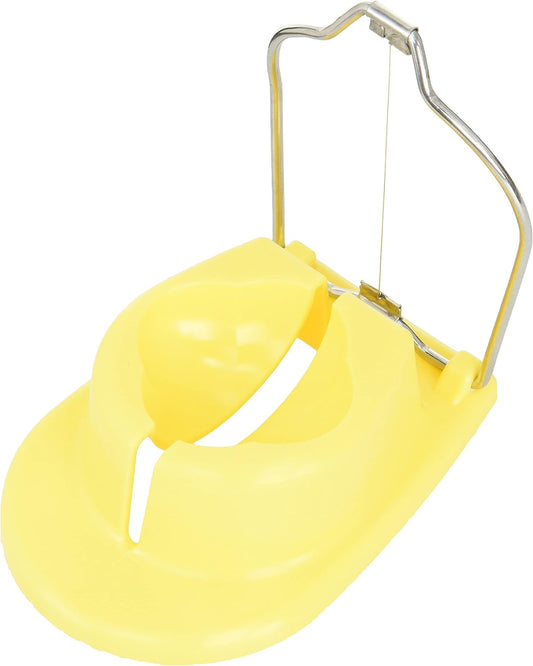 Oizumi Gosei Egg Half-Banko, Yellow, Width 3.3 x Length 4.7 x Height 1.5 inches (85 x 120 x 38 mm)